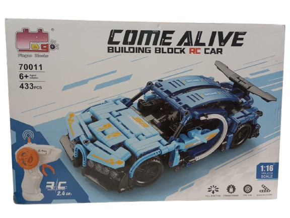 Building Block RC Car Set